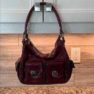 Marc Jacobs Dark Purple Hobo Bag